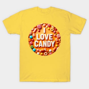 I Love Candy T-Shirt